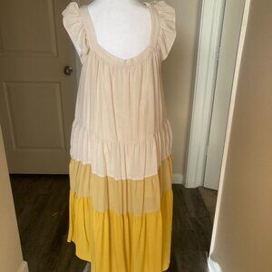 Striped Bohemian Dress